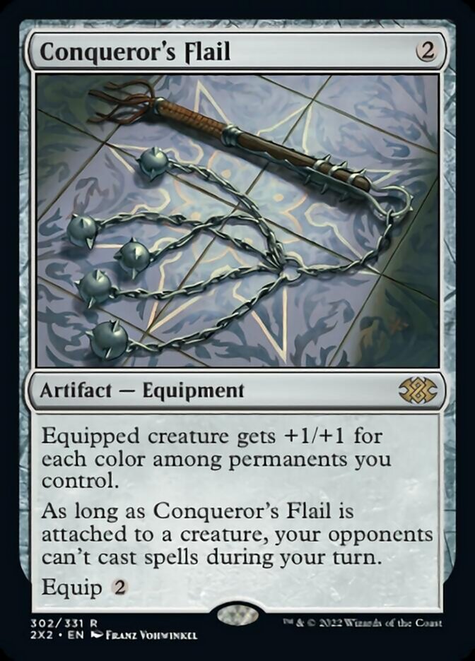Conqueror's Flail [Double Masters 2022]
